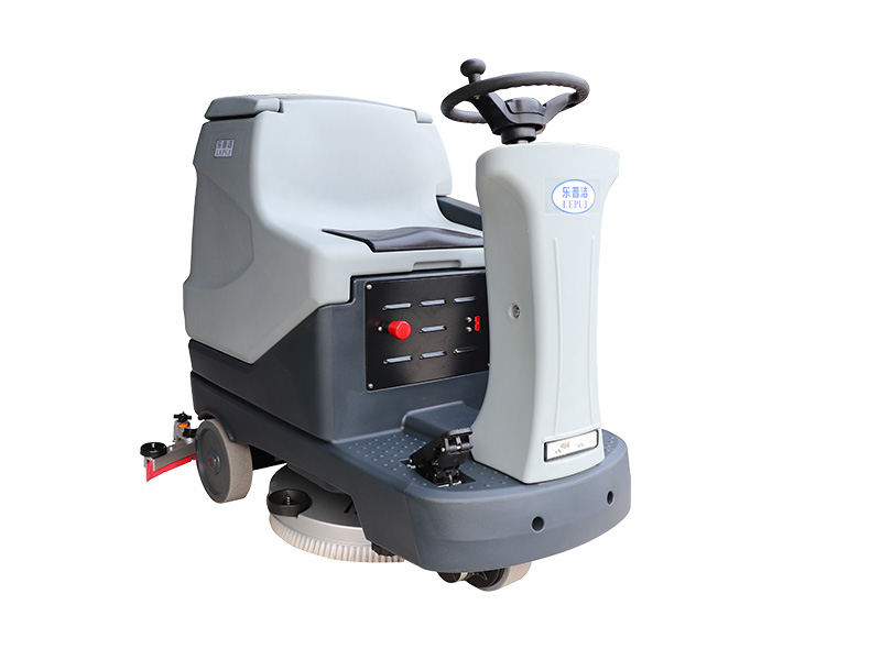 X80C駕駛式洗地機工廠車間物業停車庫用電瓶式洗地機